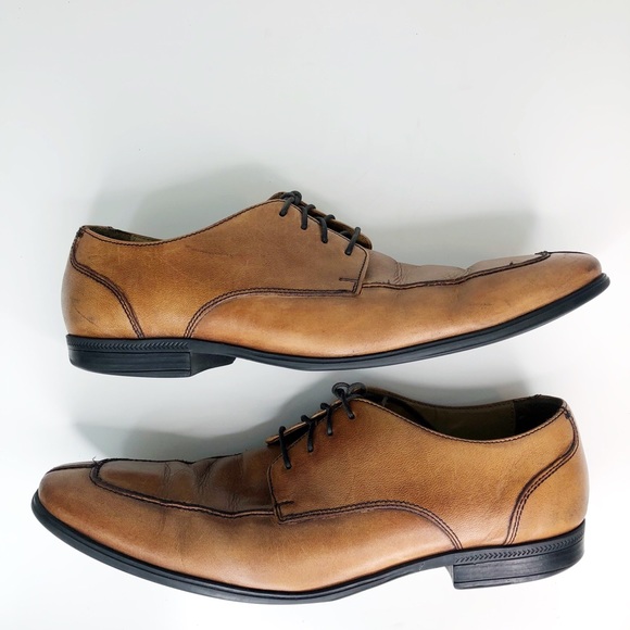 Cole Haan C11990 Brown Leather Split Toe Oxford9.5 - Picture 6 of 8